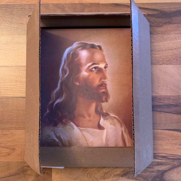 Brand New Head of Christ Wood Wall Plaque - Picture 3 of 5